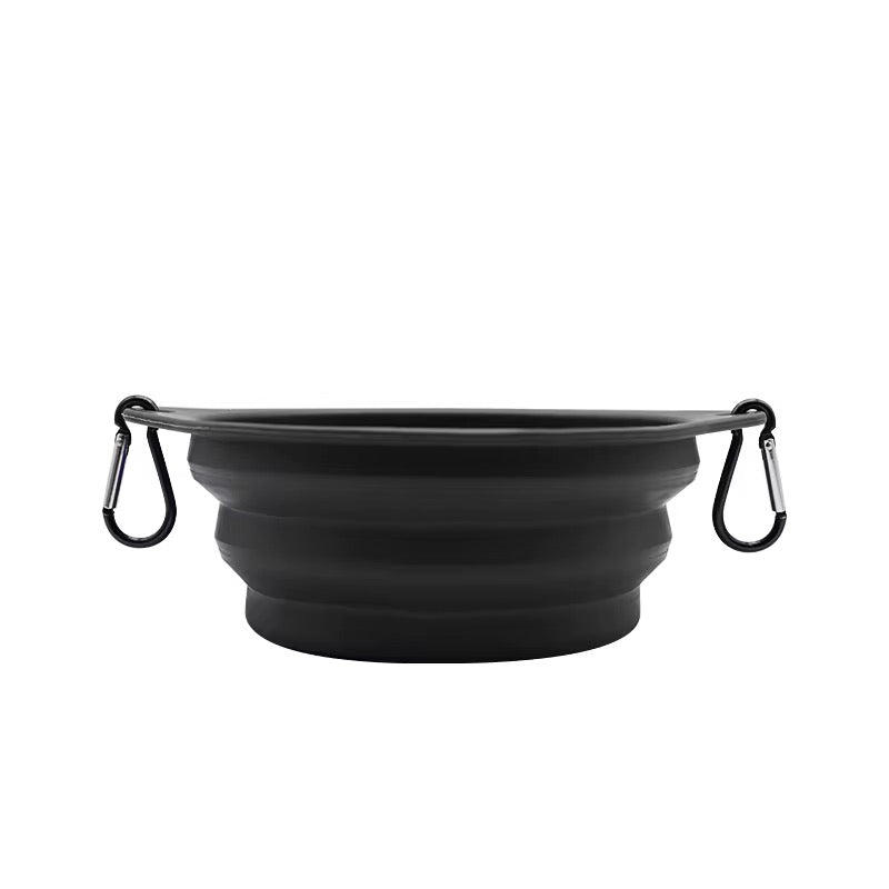 Gamelle pliable en silicone pour chien | Compacte & pratique