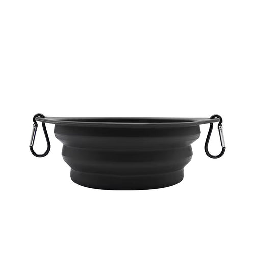 Gamelle pliable en silicone pour chien | Compacte & pratique
