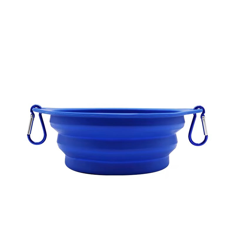 Gamelle pliable en silicone pour chien | Compacte & pratique